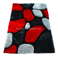 Meja Berumbai Shagy Rug dengan desain modern 3D